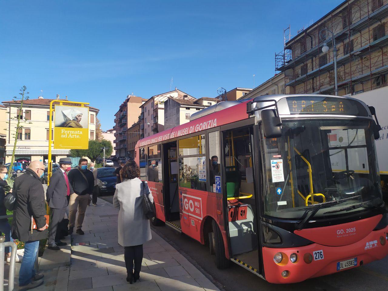I musei di Gorizia sui bus della città, inaugurata la campagna di promozione 